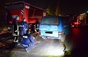 Einsatz BF Koeln Kfz geborgen Porz Josef Lindner Weg P84